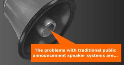 PA Speaker Problems. Loudspeaker Intelligibility Problems in Public Spaces