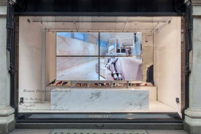 Selfridges Window Interactive Retail Fashion Display