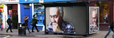 Interactive Bus Shelter and Bus Stop Advertising