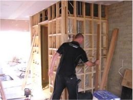 Installing invisible in wall speaker in sauna