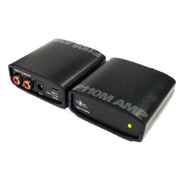Very small lightweight mono and stereo amplifier